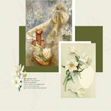White Lily Whisper Hair Clip