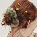 Natures Whisper Leaf Scrunchie