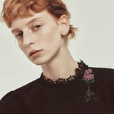 Blooming Meadow Fern Brooch