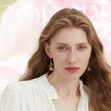 Crystal Rose Collection ㅡ Earrings & Brooch