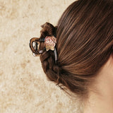 Crystal Garden Rose Clip
