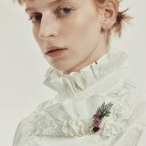 Blooming Meadow Fern Brooch