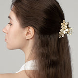 White Lily Whisper Hair Clip