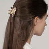 White Lily Whisper Hair Clip