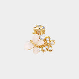 Petal Pearl Blossom Claw Clip