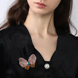 Iris Butterfly Brooch