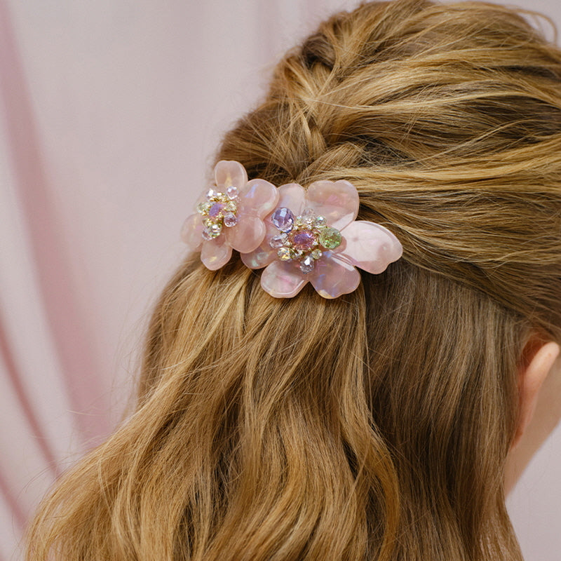 Blossom Glow Rosy Barrette