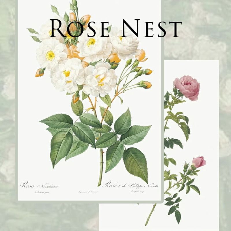 Nest of Roses Brooch