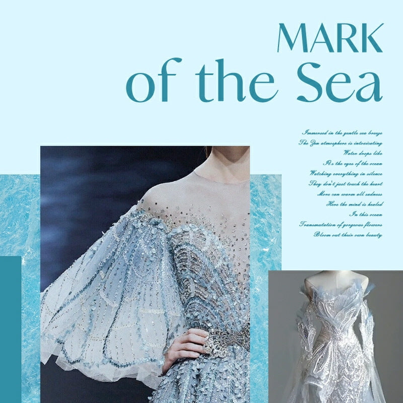 Frozen Ocean Sparkle Hair Tie
