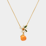 Sweet Orange Blossom Necklace