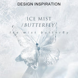 Lavender Glow Butterfly Clip