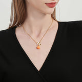 Sweet Orange Blossom Necklace