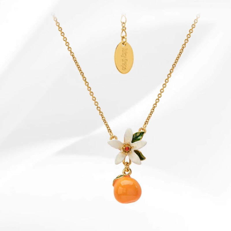 Citrus Blossom Glow Necklace