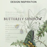 Emerald Garden Butterfly Earrings