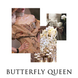 Pearlwing Butterfly Queen Earrings