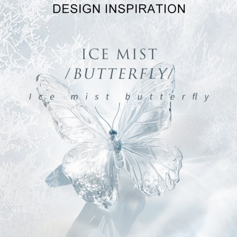 Midnight Flutter Stud Earrings