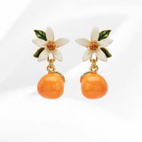 Orange Blossom Earrings