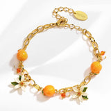 Citrus Gardenia Blossom Bracelet