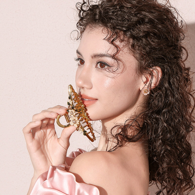 Jasmine Glow Hair Clip