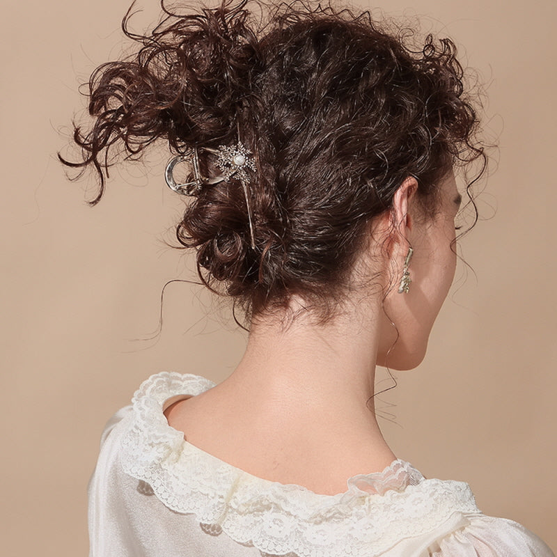 Winter Glow Hair Clip