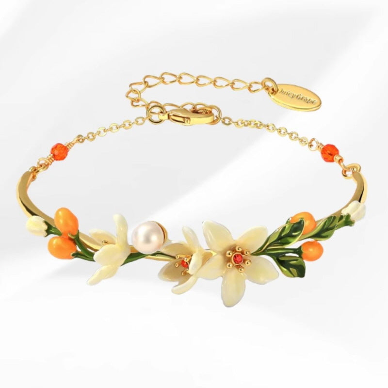 Sweet Tangerine Glow Bracelet