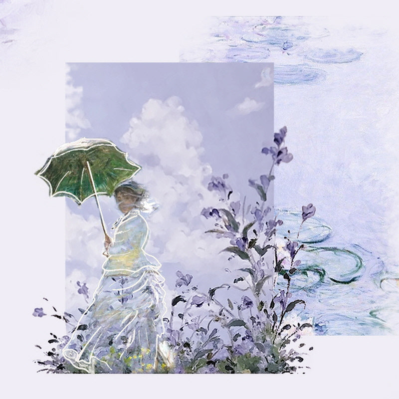 Lavender Petal Whisper Hair Tie