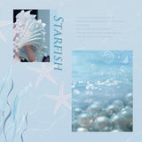 Queen Glow Starfish Scrunchie