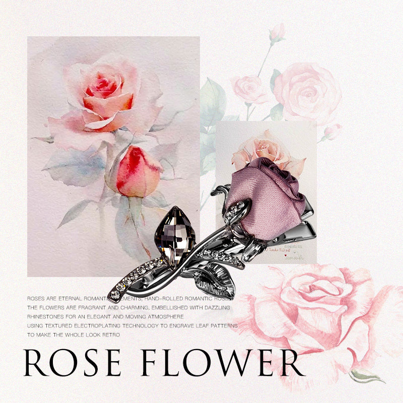 Rosy Violet Hair Clip