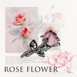 Rosy Violet Hair Clip