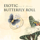 Midnight Bloom Butterfly Brooch