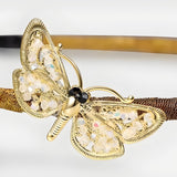 Gold Aurora Butterfly Headband
