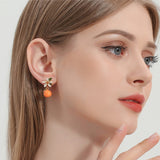 Orange Blossom Earrings