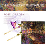 Petite Purple Rose Hair Clip