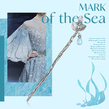 Frozen Ocean Sparkle Hair Stick