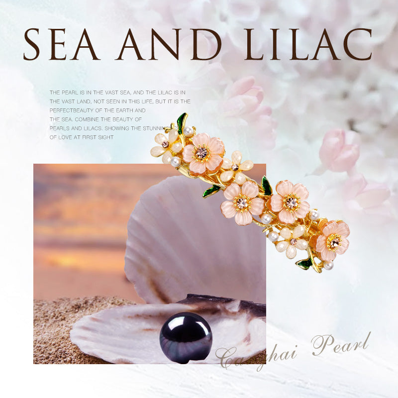 Lilac Harmony Hair Pin