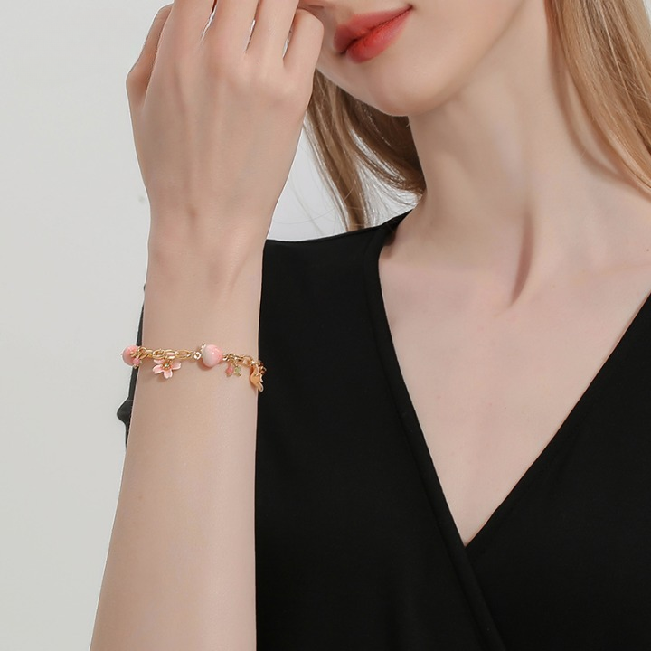 Peach Blossom Shine Bracelet