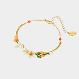 Sweet Tangerine Glow Bracelet