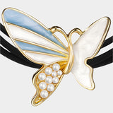 Delicate Butterfly Loop Hair Tie