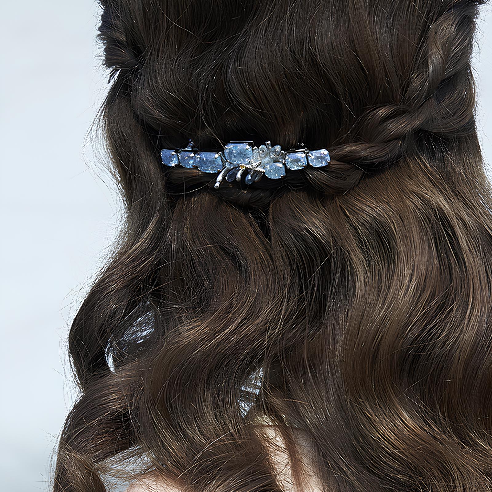 Blue Tide Glow Barrette