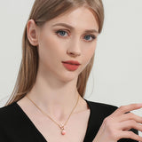 Peach Blossom Necklace