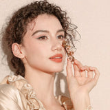 Rosé Pearl Garden Barrette