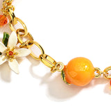 Citrus Gardenia Blossom Bracelet