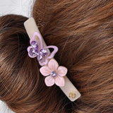 Apricot Blush Garden Hair Pin