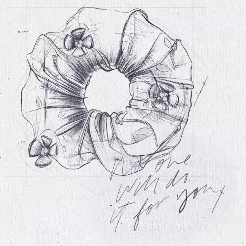 Blooming Meadow Scrunchie