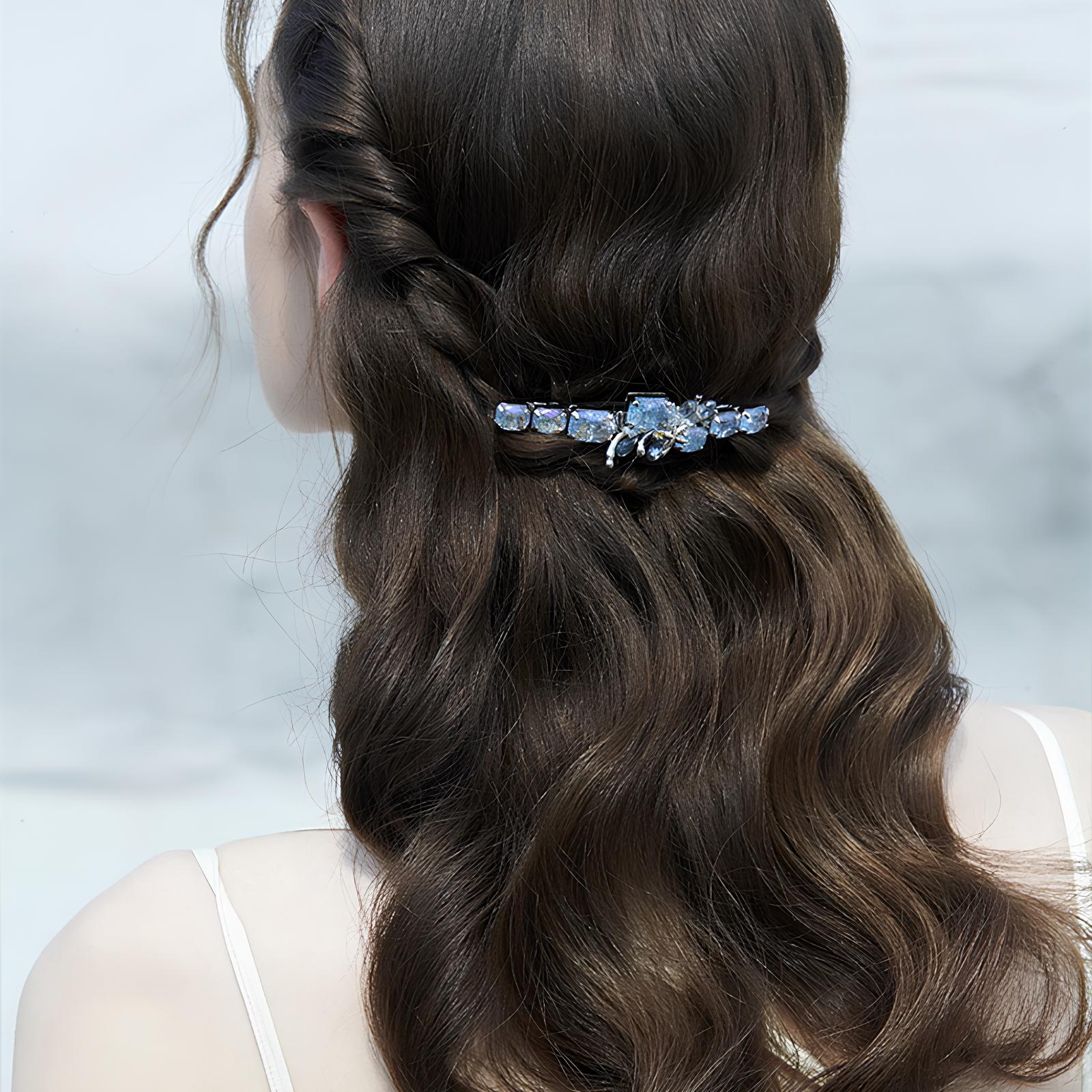 Blue Tide Glow Barrette