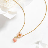 Peach Blossom Necklace