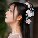 Moonlit Peony U-Shaped Hair Stick