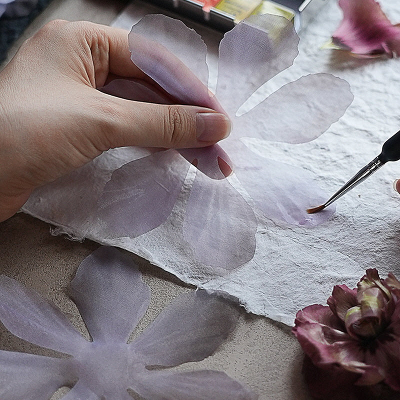 Lavender Petal Whisper Hair Tie