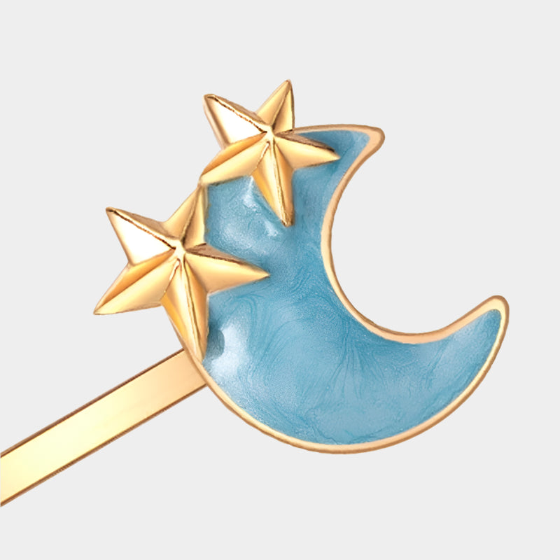 Dreamy Star and Moon Hair Clip