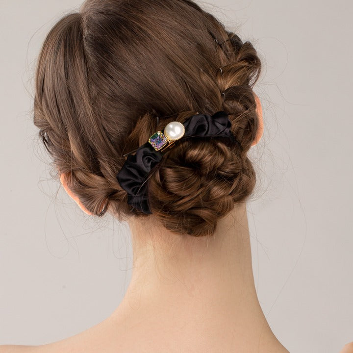 Full Moon & Gathering Stars Hair Scrunchie